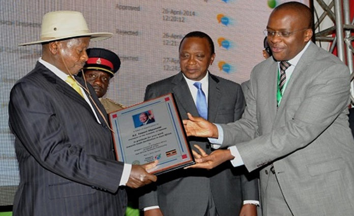 Museveni Awarded