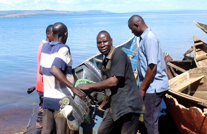 UPDF Returns Fishermen Items